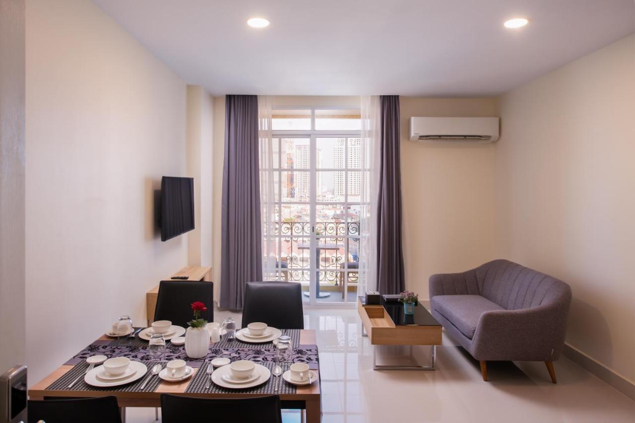 Tk View Hotel & Apartment Phnom Penh Esterno foto